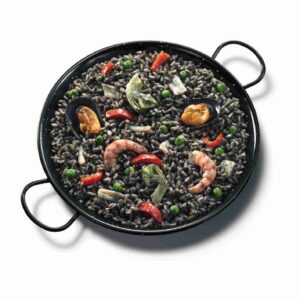Paella riz noir