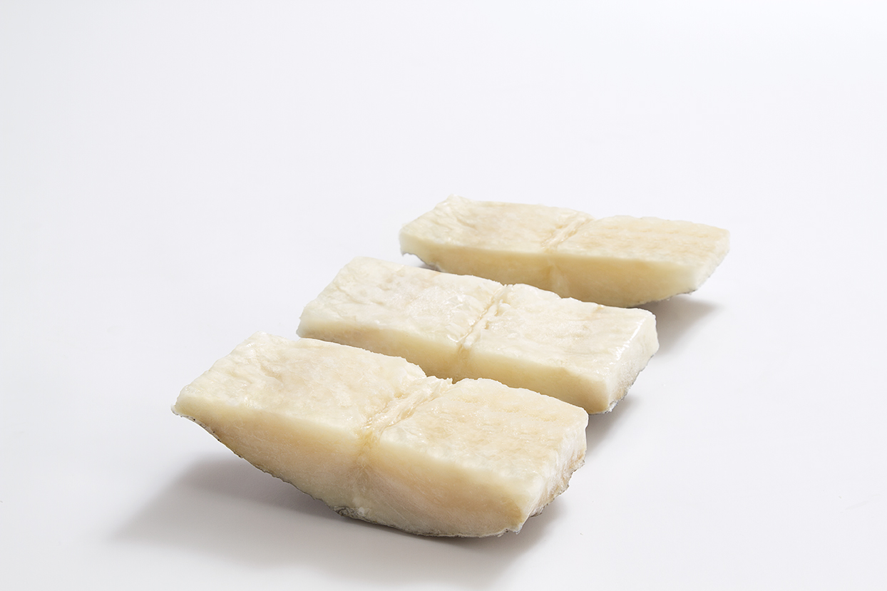 Pavés de morue dessalée