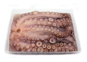 Poulpes en barquette